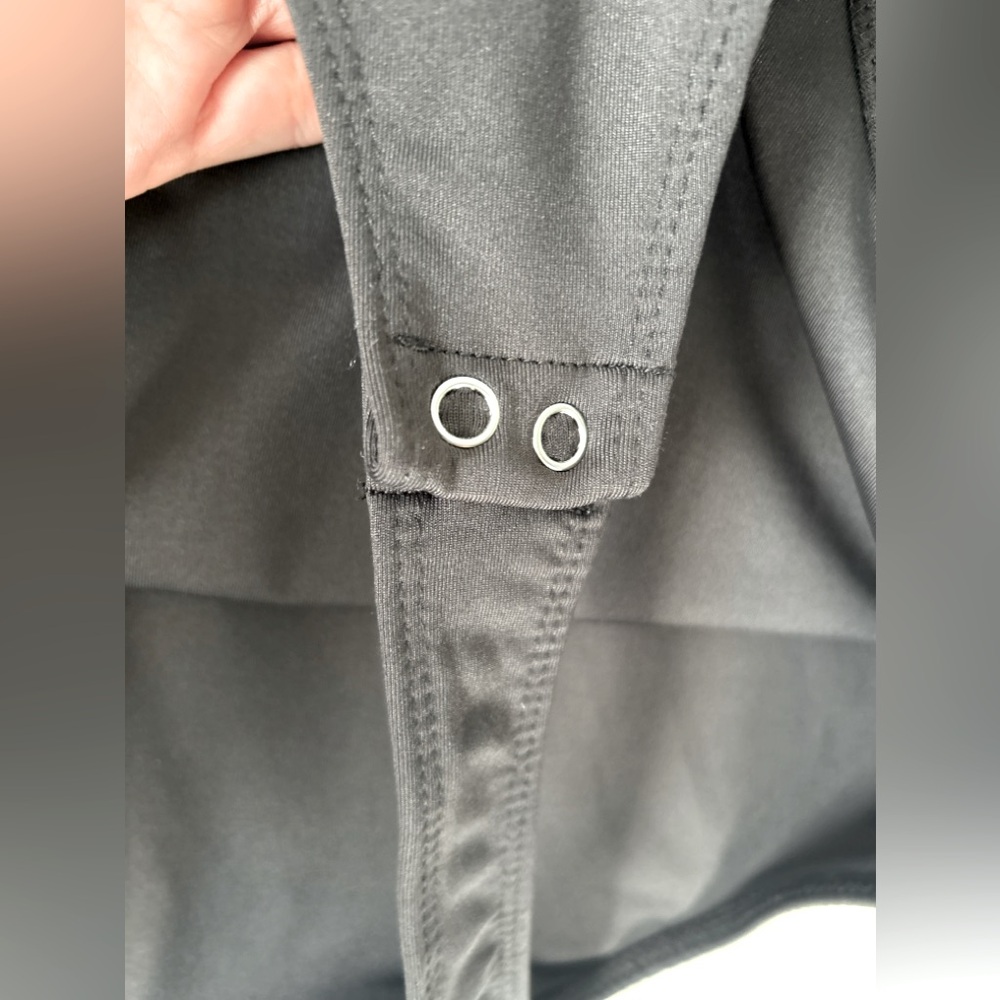 SO Square Notch Neck Bodysuit - Picture 4 of 4